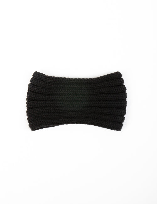 Bandeau avec détail en perles noir femme - 2