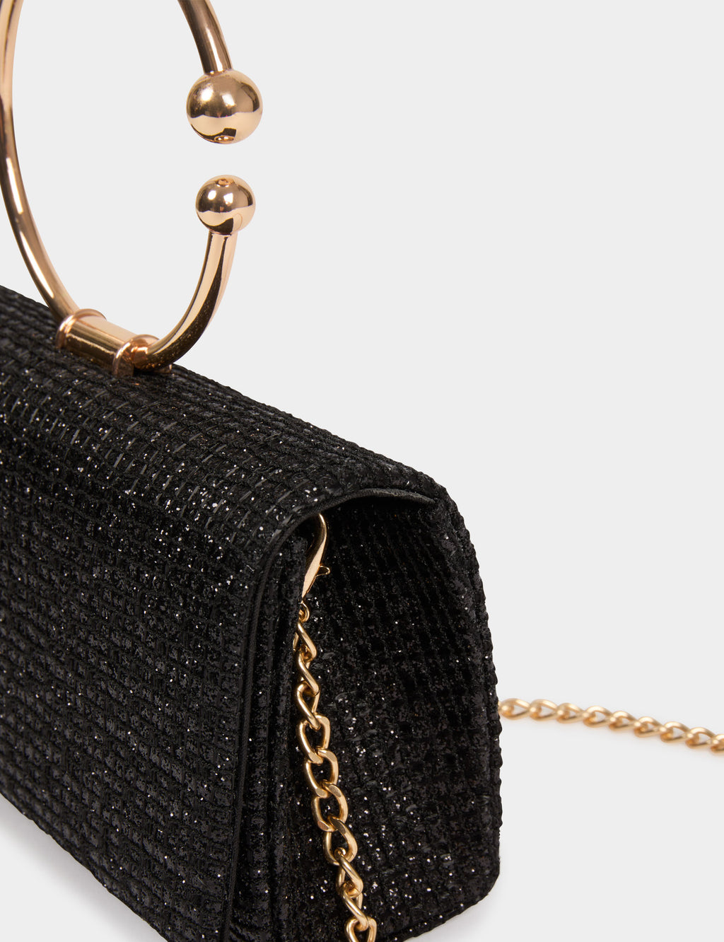 Pochette bijou noir femme - 2