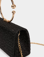 Pochette bijou noir femme - 2