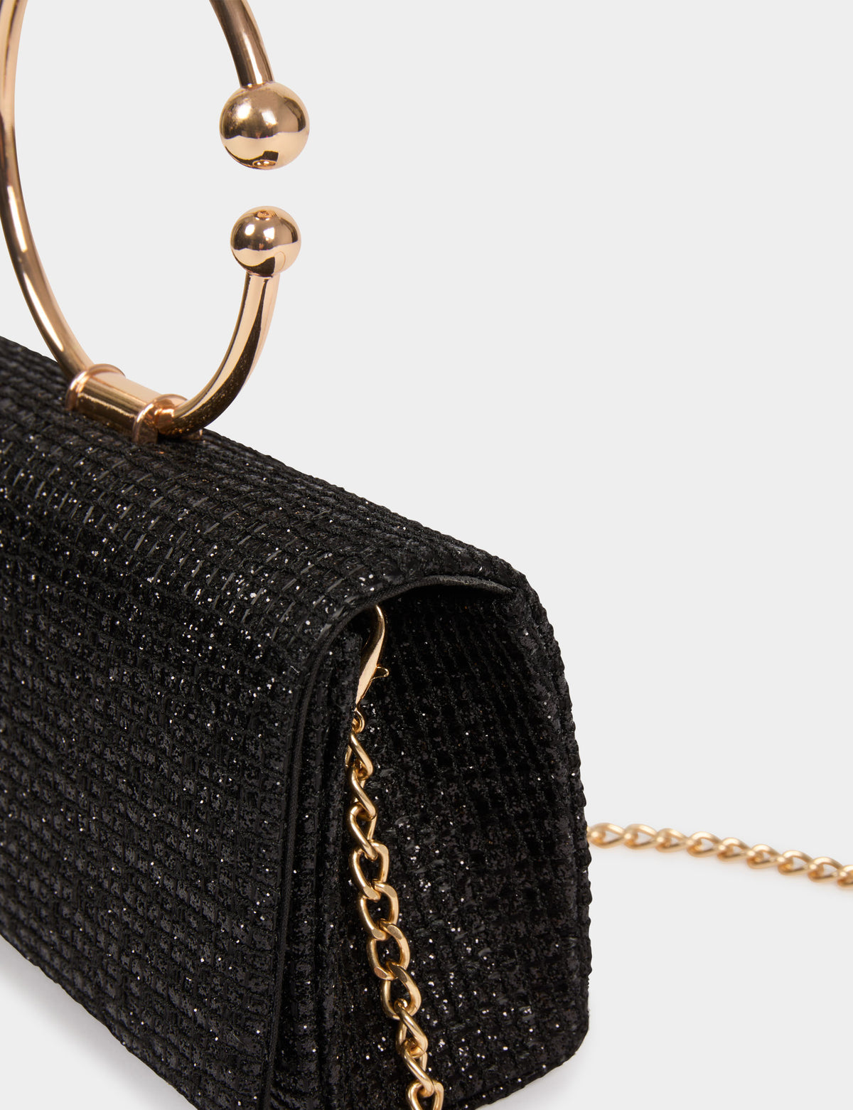 Pochette bijou noir femme - 2